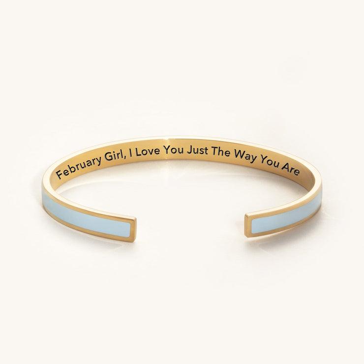 February Girl Color Bangle