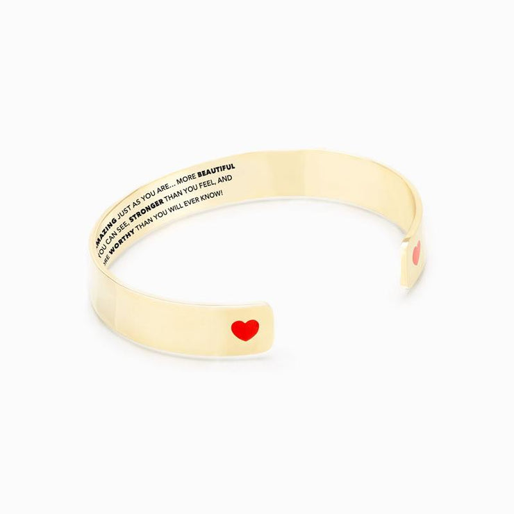 I will always be there for you heart bangle