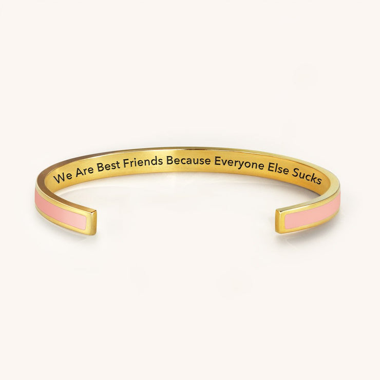 WE ARE BEST FRIEND COLOR BANGLE 50% OFF