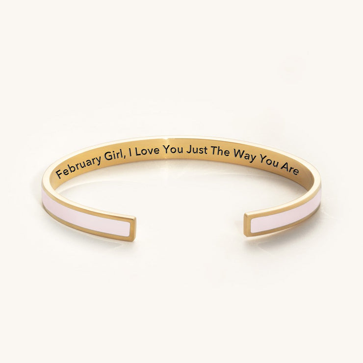 February Girl Color Bangle