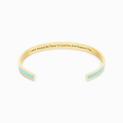 YOU AND I WERE MEANT TO BE PART OF EACH OTHER'S LIVES COLOR BANGLE