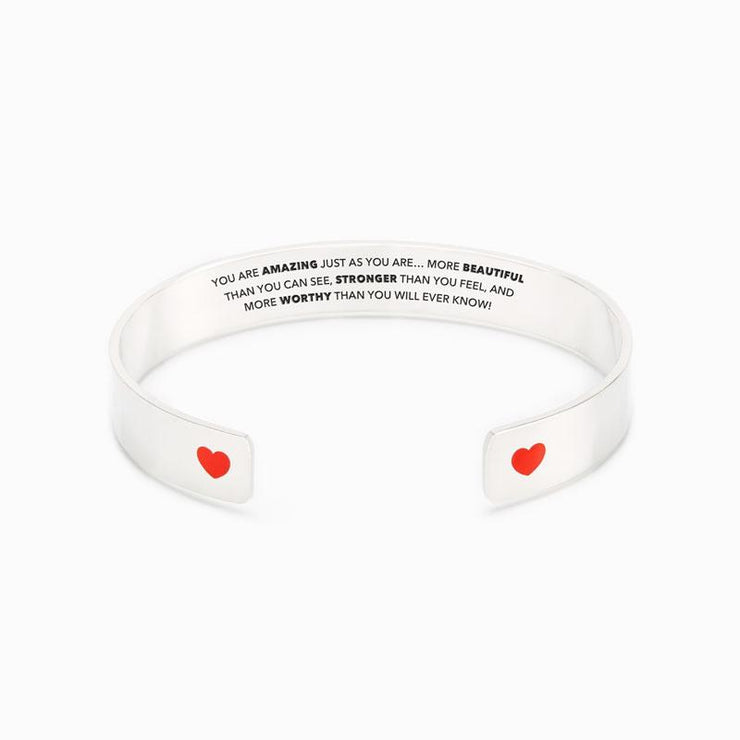 I will always be there for you heart bangle