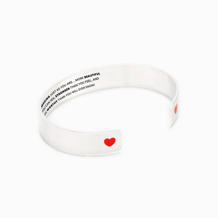 I will always be there for you heart bangle