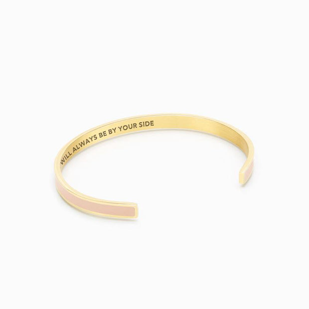 I WILL ALWAYS BE BY YOUR SIDE COLOR BANGLE