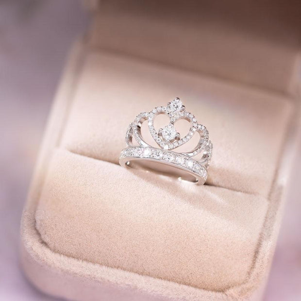 I can't say I love you enough so this is your reminder crown ring