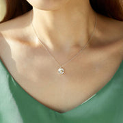 Best friend just like four-leaf clover necklace