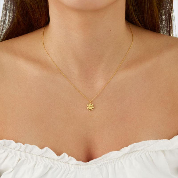 You are pretty sunshine sun necklace