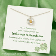 LUCK, HOPE, FAITH AND LOVE FOR YOU NECKLACE