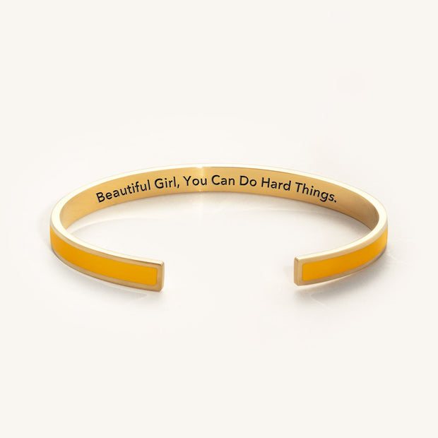 You Can Do Hard Things COLOR BANGLE