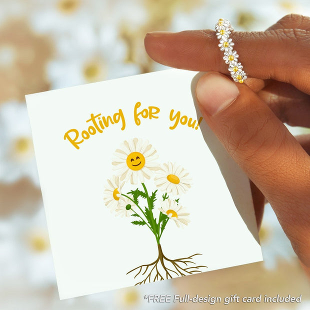 Rooting For You Daisy Ring S925