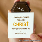 i can do all things through christ who strengthens me cross & heart ring