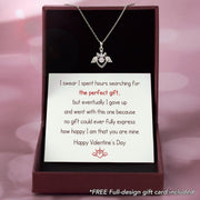 the perfect gift sparkling dance necklace