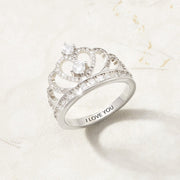 I can't say I love you enough so this is your reminder crown ring