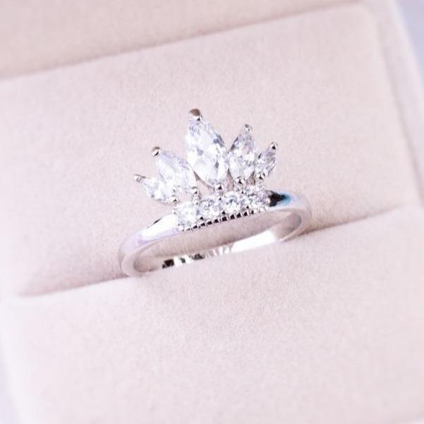 Marquise Rhinestone Ring