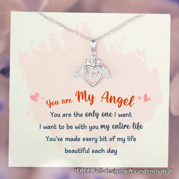 SPARKLING DANCE necklace for my angel