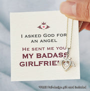 Badass Girlfriend sparkling dance necklace