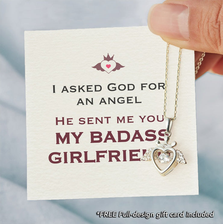 Badass Girlfriend sparkling dance necklace