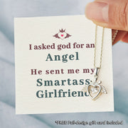 Smartass Girlfriend sparkling dance necklace