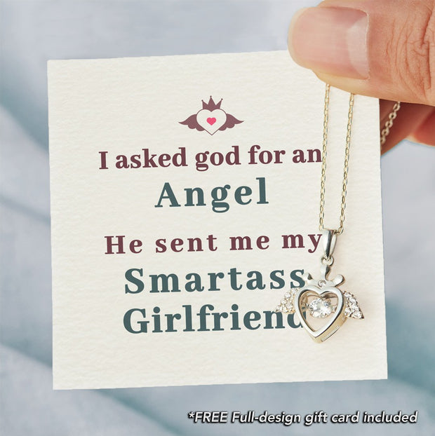 Smartass Girlfriend sparkling dance necklace